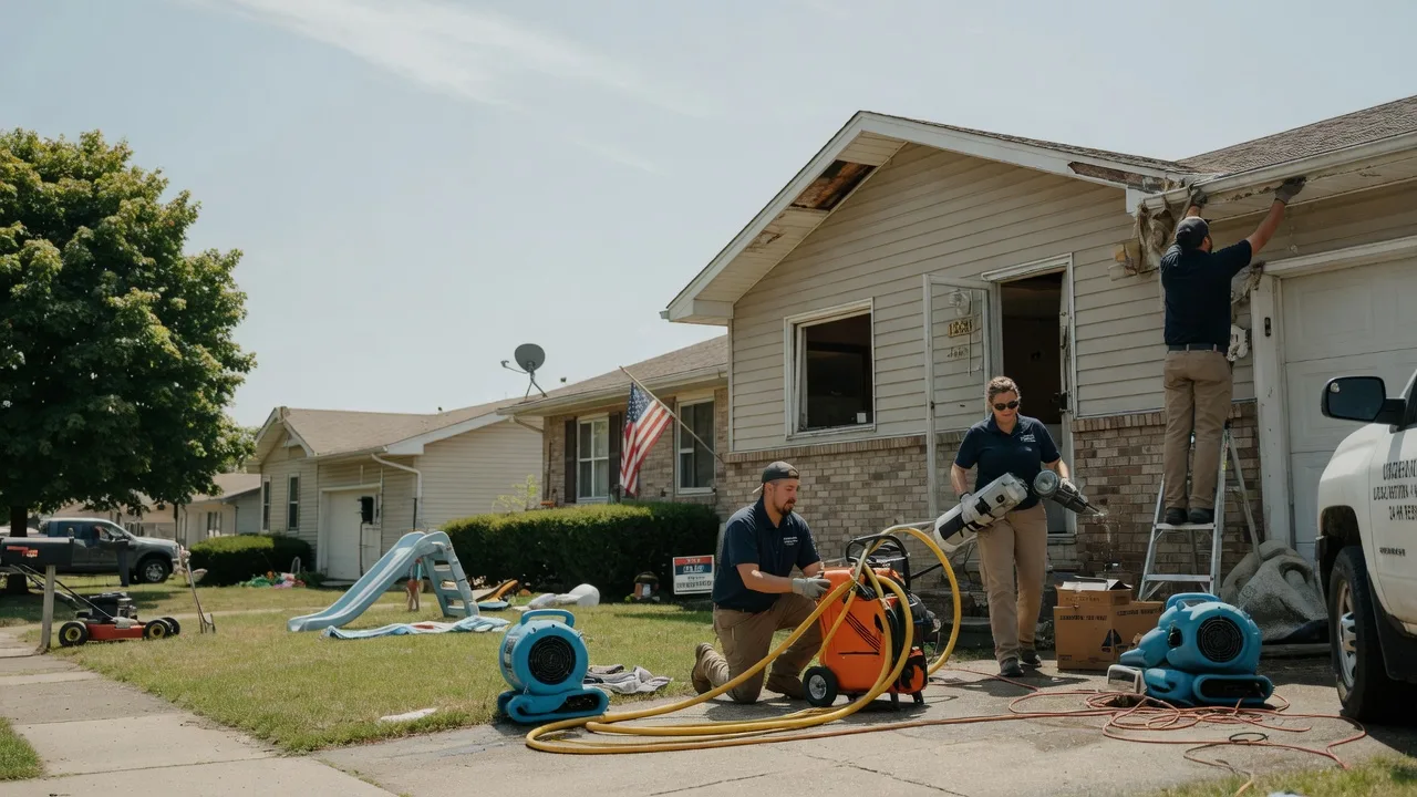 Water Damage Restoration in Tinley Park, IL near me